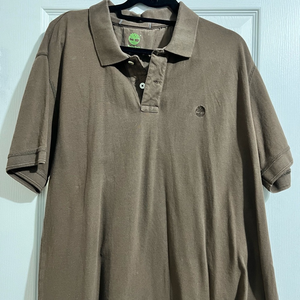 Timberland Men's Brown Polo Shirt